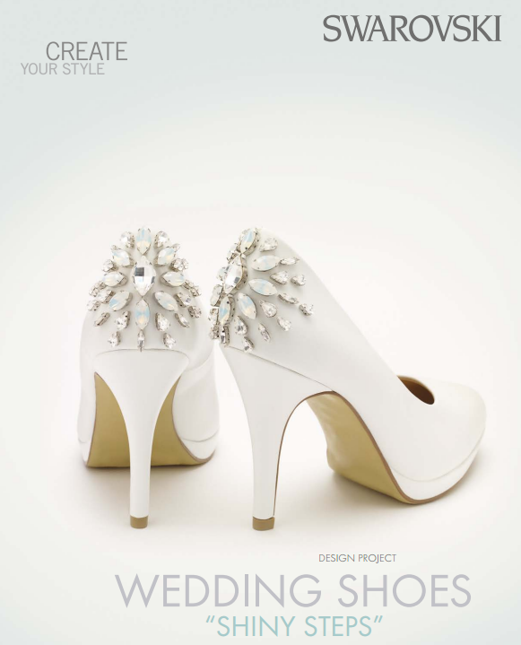 Swarovski best sale bridal shoes