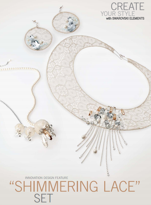 Swarovski lace discount set